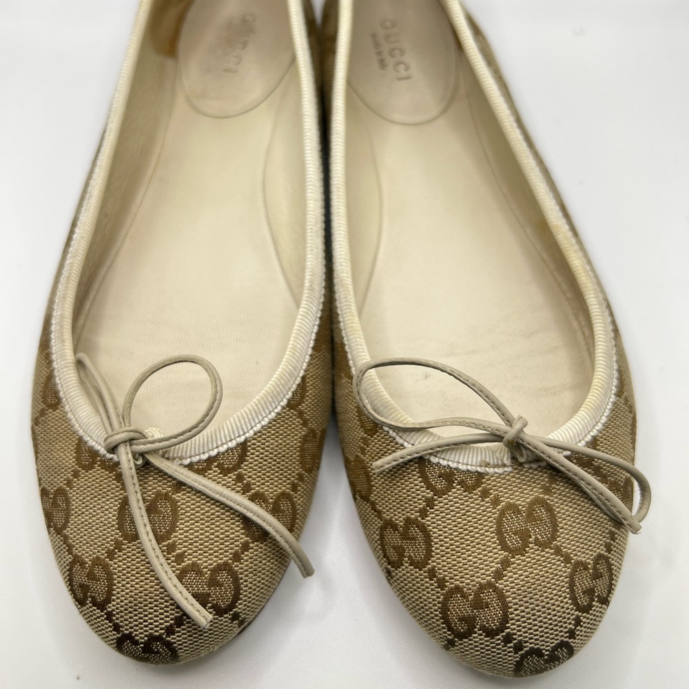 Gucci GG logo Flats